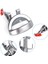 4 Adet/takım Araba Iç Kapı Kolu Nitro 2007-2011 Için 68004828AA 68004829AA Kapı Kolu Saten Krom (Yurt Dışından) 2