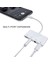 USB C - 3,5mm Ses Adaptörü, 4'ü 1 Arada USB C - Kulaklık Jakı, 3,5mm Ses Jakı ve 60W Pd Hızlı Şarj Bağlantı Noktası (Yurt Dışından) 5