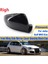 Sağ Parlak Siyah Kanat Ayna Kapı Kapatma Başlığı Kılıf Konut Golf Tavşan Mk5 2006-2010 1K0857538 ile Uyumlu (Yurt Dışından) 2