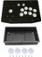 Dıy Siyah Arcade Joystick Yedek Akrilik Panel Kasa Kolu Arcade Oyun Seti Sağlam Inşaat Kurulumu Kolay (Yurt Dışından) 1