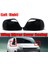 Transporter T5 T5.1 T6 ile Uyumlu Sağ Dikiz Aynası Muhafazası Yan Kapı Ayna Kapağı 7E1857528F 7E1857528G Parlak Siyah (Yurt Dışından) 3