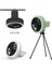Çok Fonksiyonlu Mini Fan USB Şarj Edilebilir Taşınabilir Açık Kamp Tavan LED Işık Masaüstü Beyaz (Yurt Dışından) 1