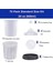 Araba Boya Tabancası Tek Kullanımlık Boya Karıştırma Kapları, Fiberglas Reçinelerde Kullanılan Hvlp Boya Püskürtme Tabancası 20OZ Kiti, Otomotiv Boyası (Yurt Dışından) 5