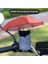 Cep Telefonu Şemsiye Motosiklet Standı Su Geçirmez Rüzgar Geçirmez Güneşi Önlemek Taşınabilir Mini Şemsiye Sürme Sarı (Yurt Dışından) 5