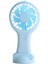 Mavi Taşınabilir Mini El Fan USB Şarj Edilebilir Ofis Yurdu Öğrenci Hediye Için Uzun Dayanıklılık (Yurt Dışından) 5