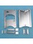 2x Metal Direksiyon Servo Sabit Montaj Dirseği Kiriş Mn D90 D91 D96 D99 MN90 MN99S 1/12 Rc Araba, Gümüş (Yurt Dışından) 2