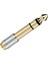 3 Adet 6.35MM 3.5mm Dönüştürücüler 1/4 Inç Erkek 1/8 Inç Dişi 6.35 Ila 3.5 Jack Kulaklık Ses Adaptörü Mikrofon Konektörü (Yurt Dışından) 4