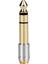 3 Adet 6.35MM 3.5mm Dönüştürücüler 1/4 Inç Erkek 1/8 Inç Dişi 6.35 Ila 3.5 Jack Kulaklık Ses Adaptörü Mikrofon Konektörü (Yurt Dışından) 5