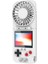 Taşınabilir Fan, Şarj Edilebilir Pil 800 Mah Katlanır USB Fan 500 Oyunlu El Tipi Retro Oyun Konsolu (Beyaz) (Yurt Dışından) 2