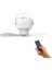 Taşınabilir Tavan Vantilatörleri LED Aydınlatma ile 7200 Mah Açık Kamp Fan Çadır Soğutucu Şarj Edilebilir Elektrikli Uzaktan Kumanda (Yurt Dışından) 4