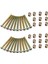 2x Altıgen Soket Başlı Başlık Vidası Mobilya Cıvatası Dişli M 6X55 mm Varil Somunlar Çapraz Dübel Oluklu Mobilya Somunu (Yurt Dışından) 1