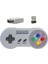 Oyun Denetleyicisi Kablosuz 2.4g Gamepad Joypad Joystick Snes Mini Pc ile Uyumlu Windows Ns Anahtarı Renkli Düğme (Yurt Dışından) 1