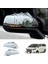 Araba Krom Dikiz Dikiz Yan Cam Ayna Kapağı Trim Çerçeve Yan Ayna Kapakları Alphard 2016-2021 ile Uyumlu (Yurt Dışından) 2