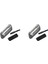 Braun 10B Cruzer Için 2x Folyo ve Kesici, 1000/2000 Serisi Tıraş Makinesi Kafa Seti Yedek Parça 180 190 1735 1775 5728 5729 (Yurt Dışından) 5