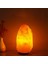 Himalayalar Kristal Tuz Lambası USB LED Atmosfer Işığı Hava Temizleyici Gece Lambası Yatak Odası Oturma Odası Dekoratif Işık (Yurt Dışından) 4