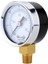 Basınç Göstergesi - 0 - 30 Psi 0 - 2 Bar Mini Kadranlı Gösterge Kompresör Metre Hidrolik Basınç Göstergesi Gösterge Çift Ölçekli Siyah (Yurt Dışından) 3