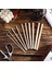 500 Parça Dübel Çubukları Ahşap Dübel Çubuk Craft Wood1/8,3/16,1/4,5/16,3/8x6 Inç Çubukları Crafting Dıy Düğün Şerit Değnek (Yurt Dışından) 2