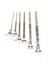 30 Adet 0.8mm-4mm Elmas Kaplamalı Uçlu Büküm Matkap Ucu Cam Takı Taş Kiremit ile Uyumlu (Yurt Dışından) 3