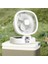 Açık Kamp Fanı Güneş Kablosuz Taşınabilir Masaüstü Elektrikli Uzaktan Kumanda ile 3 Hız Ventilador (Yurt Dışından) 5