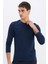 Slim Fit Dar Kesim Bisiklet Yaka Uzun Kollu Üst Z2771AZ25SP 1