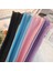 A5 Pembe Tarzı Sharkbang A5 A4 Fermuarlı Dosya Çantası Pvc Pp Simli Şeffaf Depolama Düzenleyici Çanta Dosya Klasörü Kılıfı Çanta Kırtasiye Tutucu (Yurt Dışından) 5