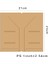 Standart 210X230Mm Stili Kraft Kağıt Dosya Tutucu Seyahat Günlüğü Defter Planlayıcı Aksesuarlar Düzenli Pasaport Boyutu Kart Tutucu Cep Depolama Kırtasiye (Yurt Dışından) 1