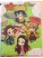 M Tarzı Sevimli Anime Şeytan Öldüren Demon Slayer Kimetsu No Yaiba Kamado Tanjirou Nezuko Giyuu Belge Çantası Düzenleyici Dosya Klasörü Çocuklar Kırtasiye (Yurt Dışından) 1
