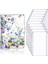 A6 Shell-10Pcs Tarzı Yeni A6 Şeffaf Yumuşak Pvc Defter Kapaklı Planlayıcı 6-Halkalı Gezgin Defter Para Bütçe Zarf Sistemi İle Cebinizde Cep Fatura (Yurt Dışından) 1