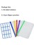 12 Pack-A6 Boyut Stili A5A6 Binder Zipper Cep Dosyaları 6-Halka Defter Kılıfı Belge Saklama Çantaları (Yurt Dışından) 2