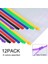 12 Pack-A6 Boyut Stili A5A6 Binder Zipper Cep Dosyaları 6-Halka Defter Kılıfı Belge Saklama Çantaları (Yurt Dışından) 5
