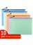 A6 Sarı Stil File Folders A4 A5 A6 Okul Ofis Malzemeleri Kalem Kutusu Depolama Çantaları - Su Geçirmez Fermuarlı Kılıf (Yurt Dışından) 2
