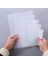 A5 8 Adet Tarzı 6 Halkalı Defter Dosyaları Raporlar Binder Için Pratik Temiz Pvc A5 A6 A7 Dosya Cebi Net Fermuarlı Klasörler (Yurt Dışından) 2