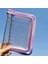 Pembe A6 Stili A5 A6 Zipper Pvc Defter Kapaklı 6 Delikli Halka Dosya Bağlayıcı Defter Ofis Planlayıcı Kore Kırtasiye (Yurt Dışından) 3