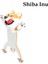 Shiba Inu Tarzı 3D Stereo Karikatür Hayvan Ayraç Yaratıcı Okyanus Serisi Ayraç Ahtapot Kedi Panda Shiba Inu Okuma Etiketleri Çocuk Öğrenme (Yurt Dışından) 1