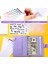 A6 Pembe-Bir Stil A6 Pu Deri Kapak Defter Bütçe Planlayıcı Organizatör, 8 Halkalı Cep, 12 Adet Gider Bütçe Sayfası Ve Alfabe Çıkartması (Yurt Dışından) 4