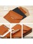 Siyah Stil Manyetik Toka Padfolio Fichario Dosya Klasörü Iş Çantası Organizatör Yönetici Dolabı Pu Deri Ofis Çantası (Yurt Dışından) 5