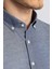 Slim Fit Dar Kesim Oxford Spor Erkek Gömlek 3