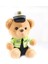 15CM Polis Ayı Peluş Kolye Anahtarlık (Yurt Dışından) 1