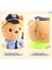 15CM Polis Ayı Peluş Kolye Anahtarlık (Yurt Dışından) 4