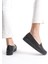 Kadın Önü Delikli Desenli Düz Loafer Comfort Taban Tam Kalıp Günlük Ayakkabı 3