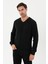 Erkek V Yaka Sweatshirt-KS1401 1
