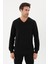 Erkek V Yaka Sweatshirt-KS1401 3