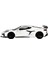 1:64 Diecast Chevrolet Corvette Z06 2023 Arctic White Model Araba 2