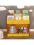Toby 6 Bölmeli Ahşap Montessori Kitaplık Bebek Çocuk Odası Eğitici Iskandinav Tarz Kitaplık 4