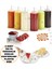 2 Adet Plastik Yağlık Sosluk Şişesi 700 ml Masterchef Sosluk Şeffaf Yağdanlık 1