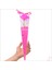 Kutulu ve LED Işıklı Sonsuzluk Gülü, 35 cm - Fuşya 1
