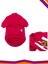 Basic Köpek Baskılı Sweatshirt Hi Pink İçi Polarlı Kıyafet 2