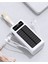 30.000 Mah Güneş Enerjili LED Işıklı Powerbank Şarj Aleti 4xusb Çıkış Çoklu Şarj Çıkışı Kablo 3