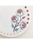 Gediz Porselen Pasta Tabağı 21 cm Renkli 4