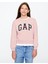 Kız Çocuk Pembe Gap Logo Vintage Soft Sweatshirt 1